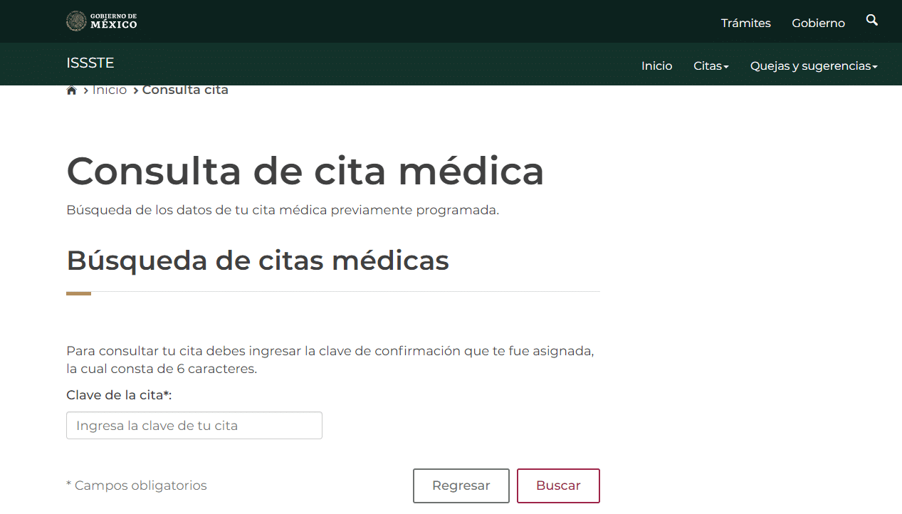 citas issste