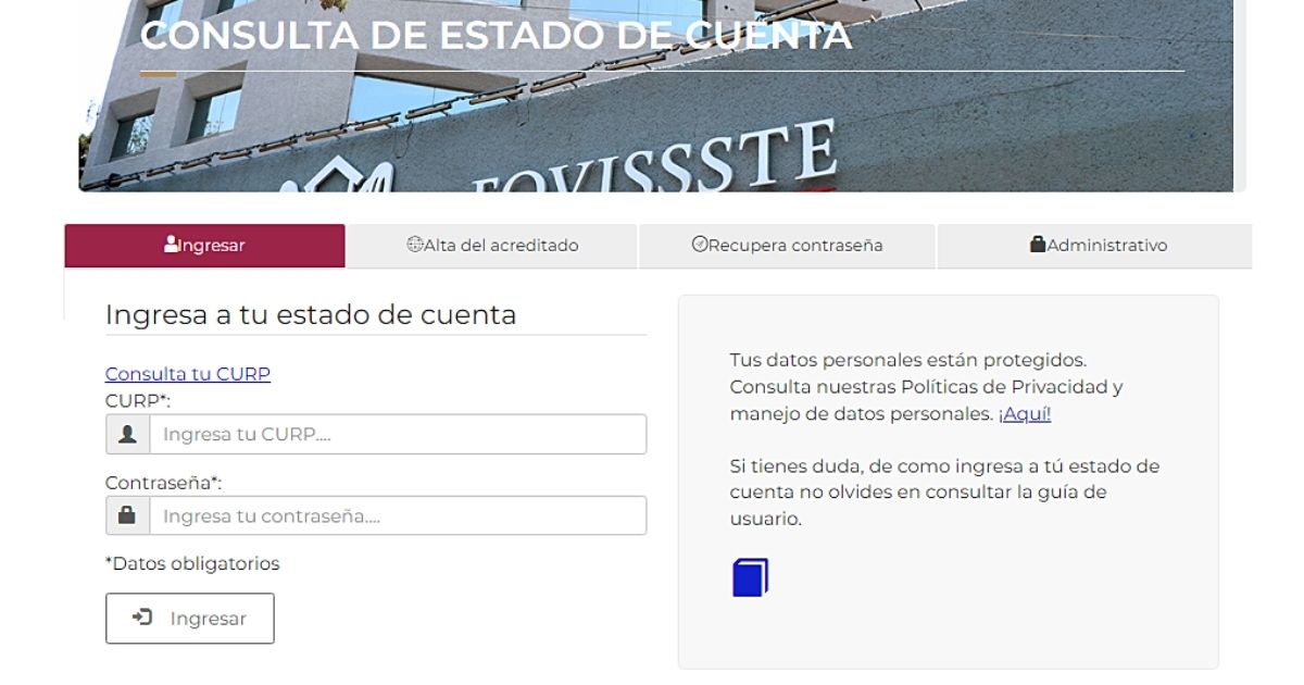 Consultar Estado de Cuenta FOVISSSTE