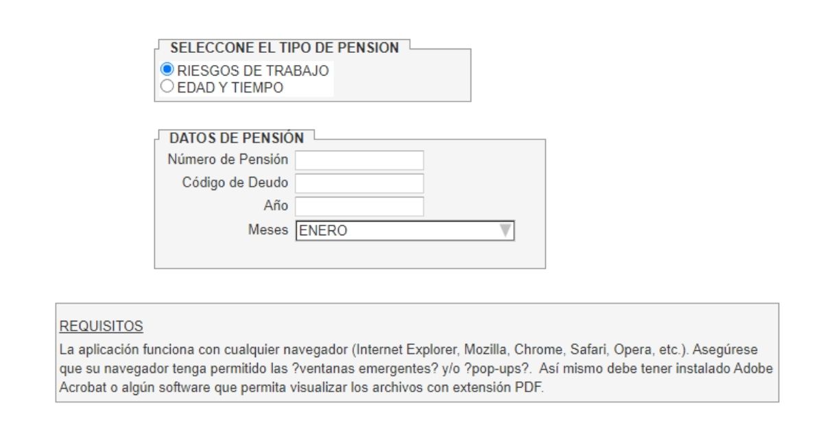 descargar comprobante de pago ISSSTE