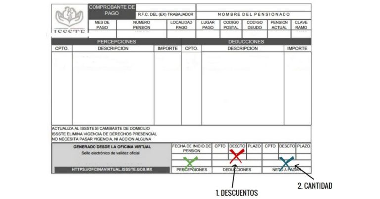 Descargar Comprobante De Pago Del Issste Instrucciones 2024